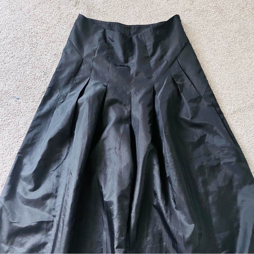 ZARA Sleek Black Skirt Pants with Hidden two Pockets | Brand New - Picture 3 of 3